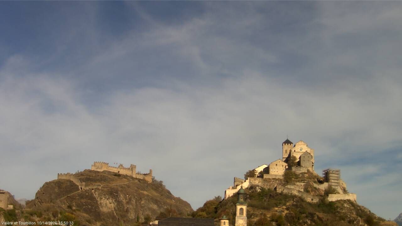 Sitten › Süden: Château de Tourbillon