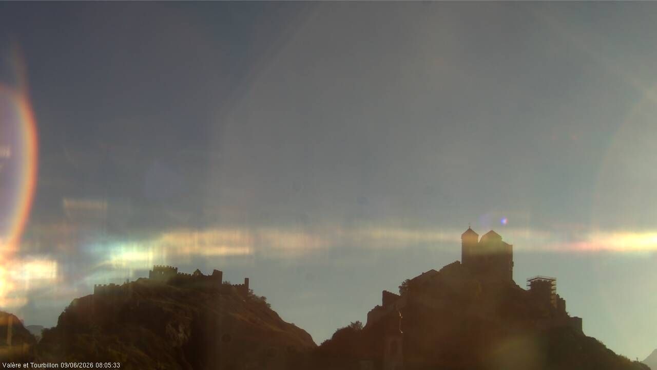Sitten › Süden: Château de Tourbillon