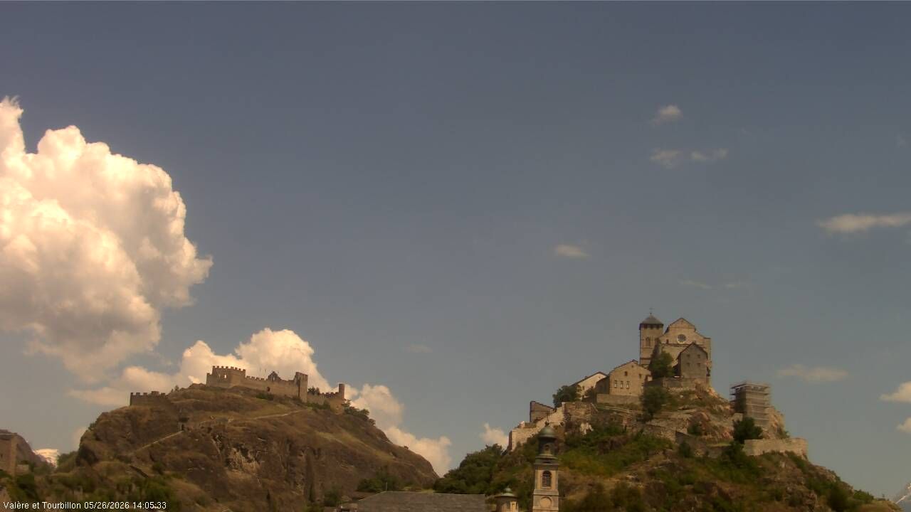 Sitten › Süden: Château de Tourbillon