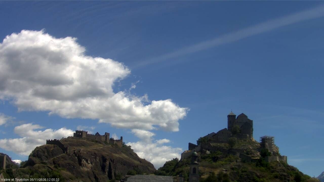 Sitten › Süden: Château de Tourbillon