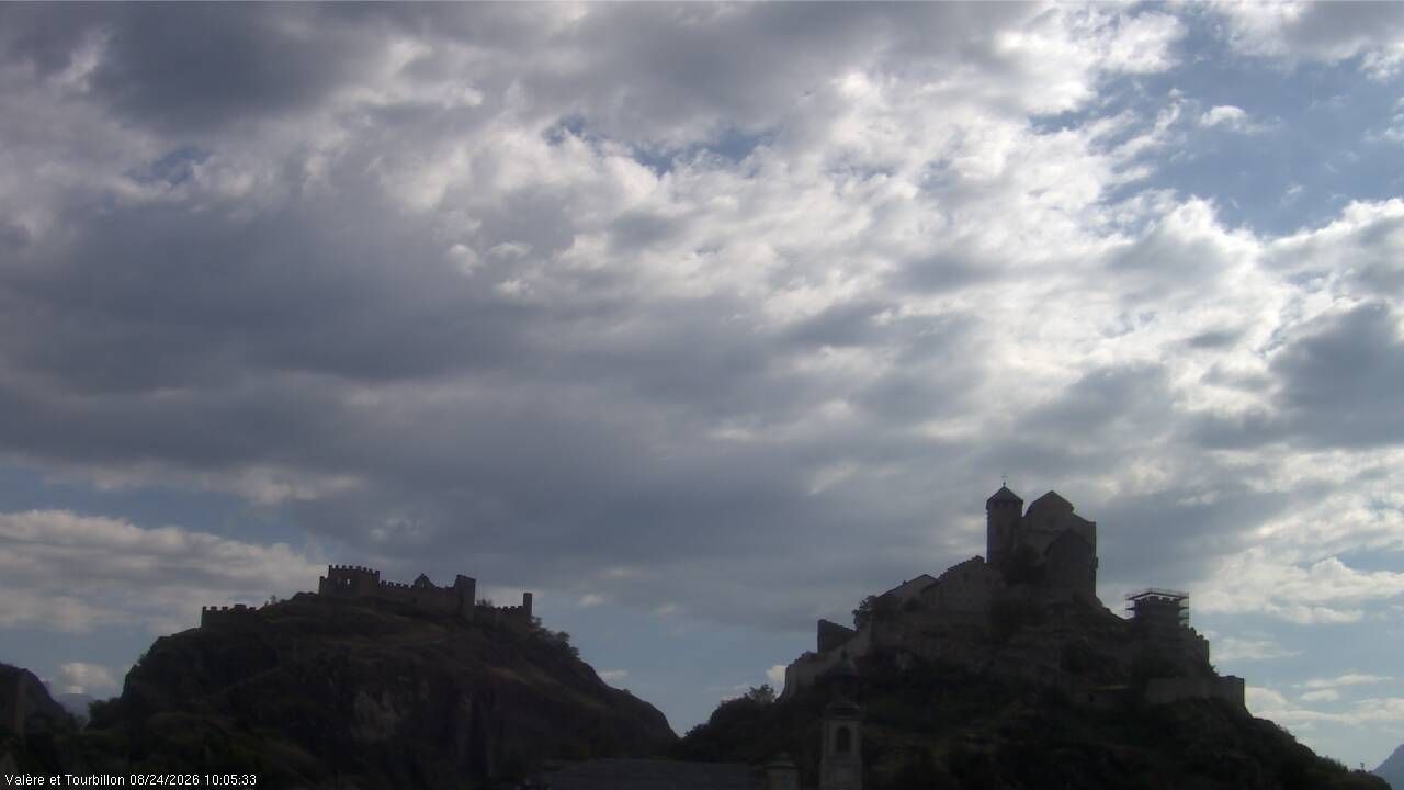 Sitten › Süden: Château de Tourbillon