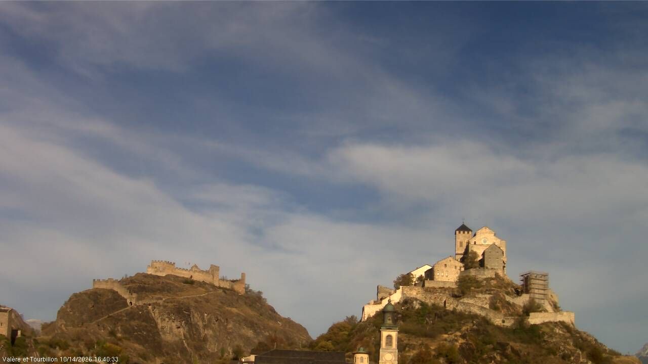 Sitten › Süden: Château de Tourbillon