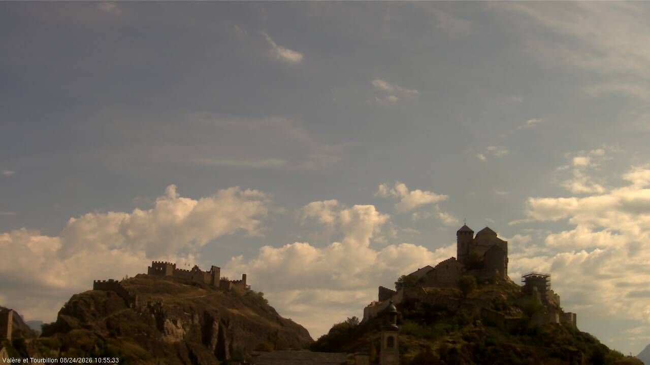Sitten › Süden: Château de Tourbillon