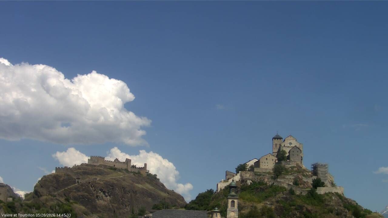 Sitten › Süden: Château de Tourbillon