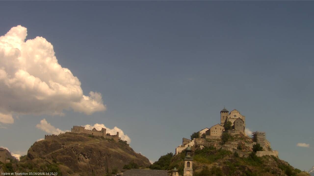 Sitten › Süden: Château de Tourbillon