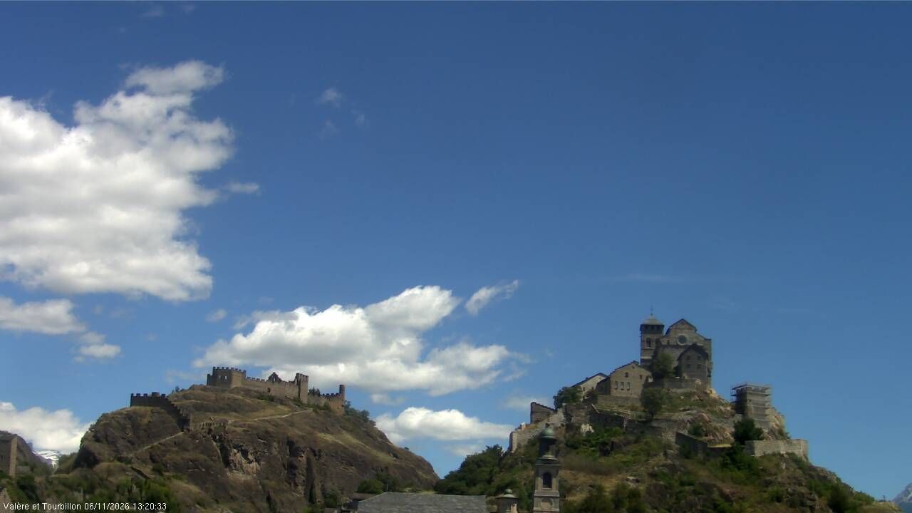 Sitten › Süden: Château de Tourbillon