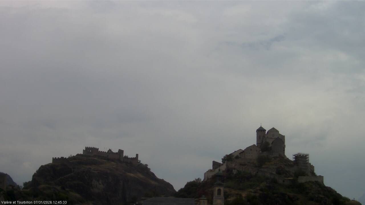 Sitten › Süden: Château de Tourbillon