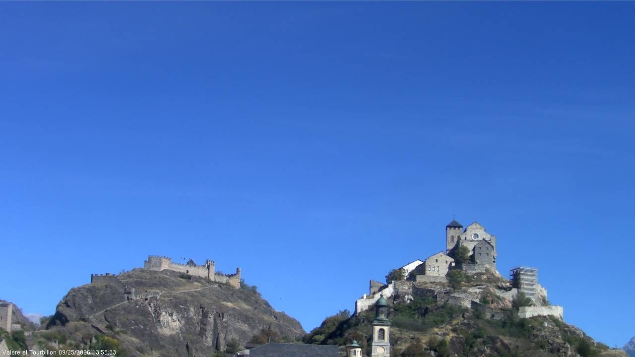Sitten › Süden: Château de Tourbillon