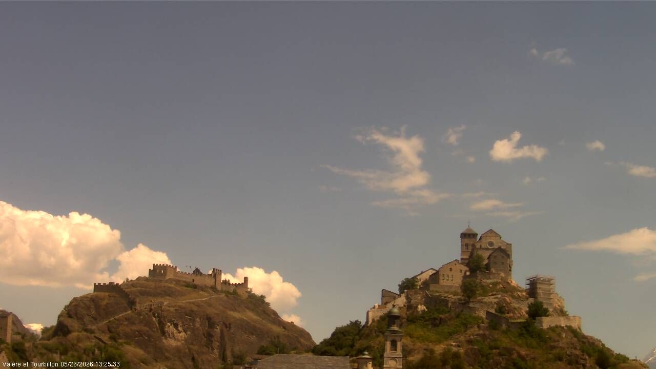 Sitten › Süden: Château de Tourbillon