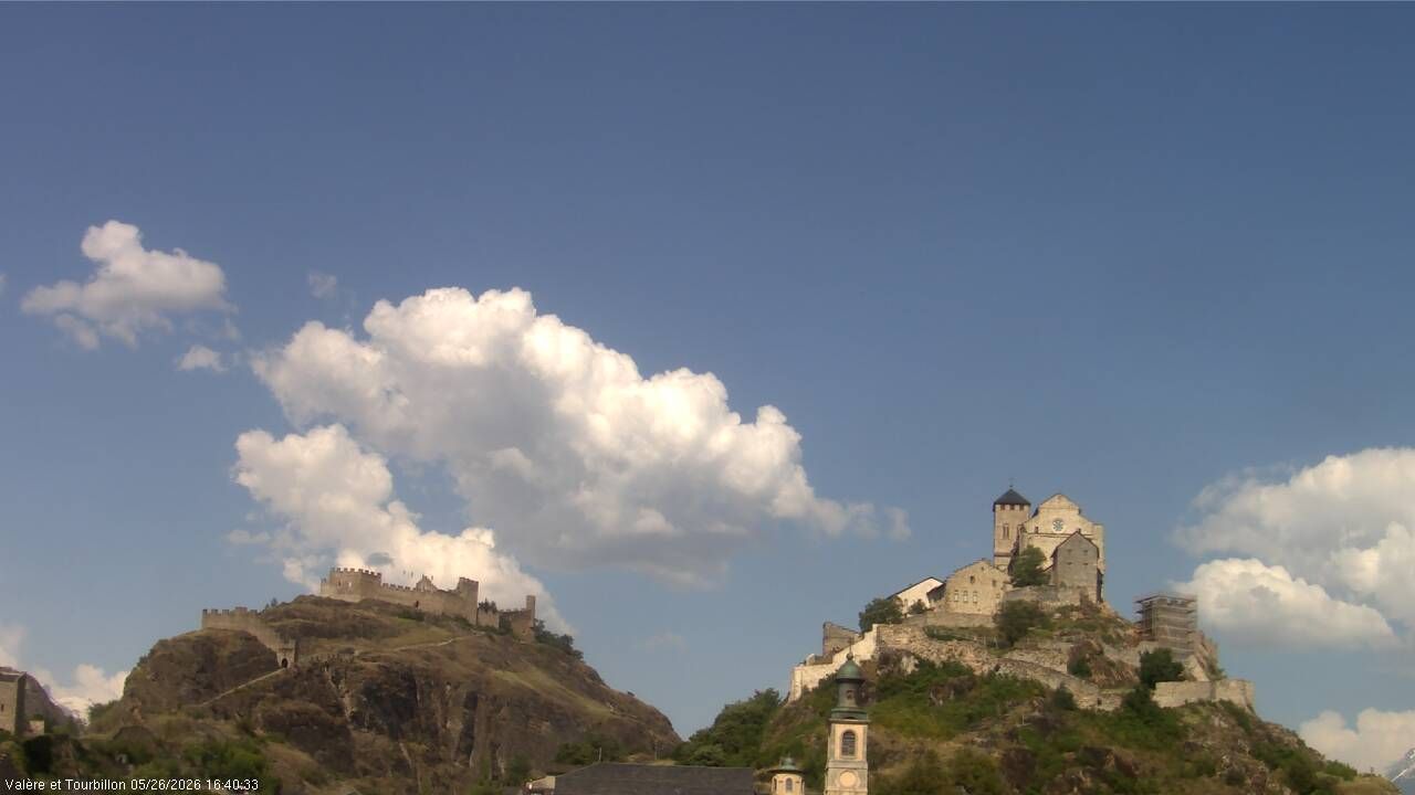 Sitten › Süden: Château de Tourbillon