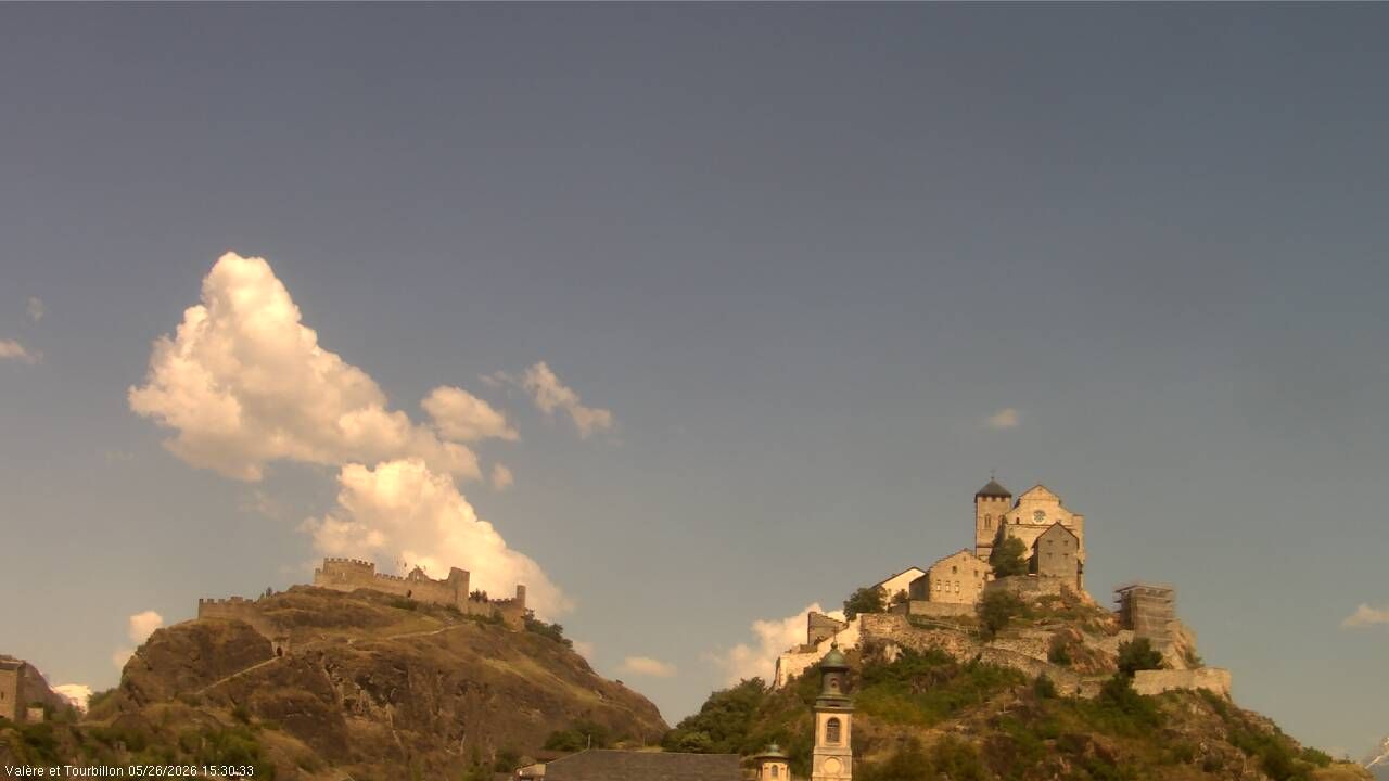 Sitten › Süden: Château de Tourbillon