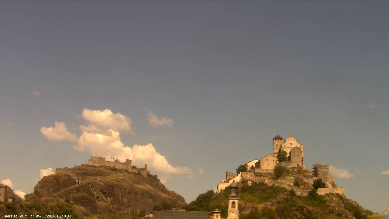 Sitten › Süden: Château de Tourbillon
