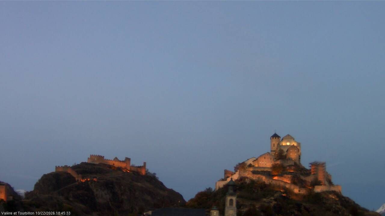 Sitten › Süden: Château de Tourbillon