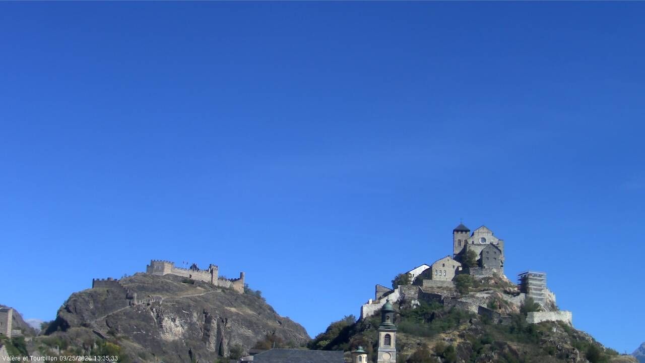 Sitten › Süden: Château de Tourbillon