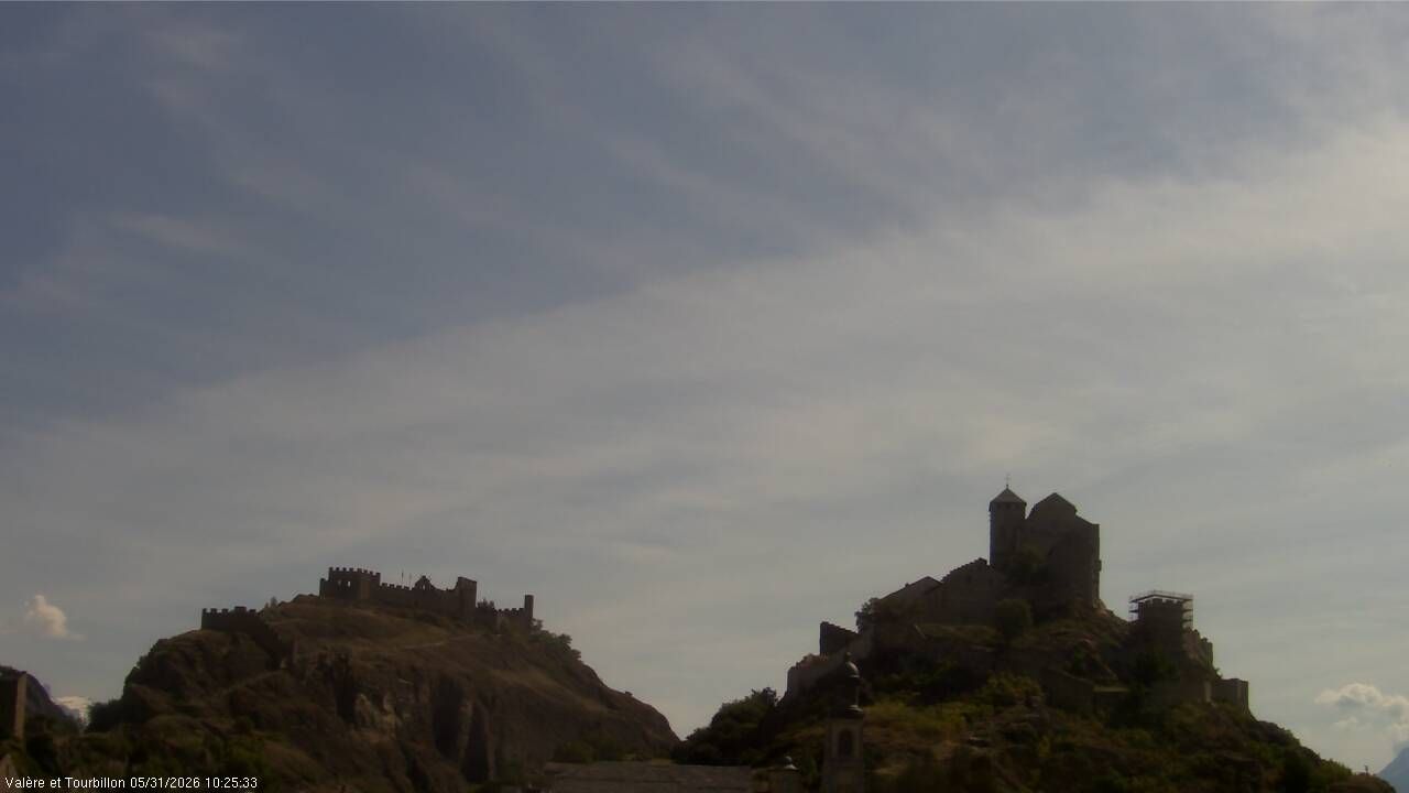 Sitten › Süden: Château de Tourbillon