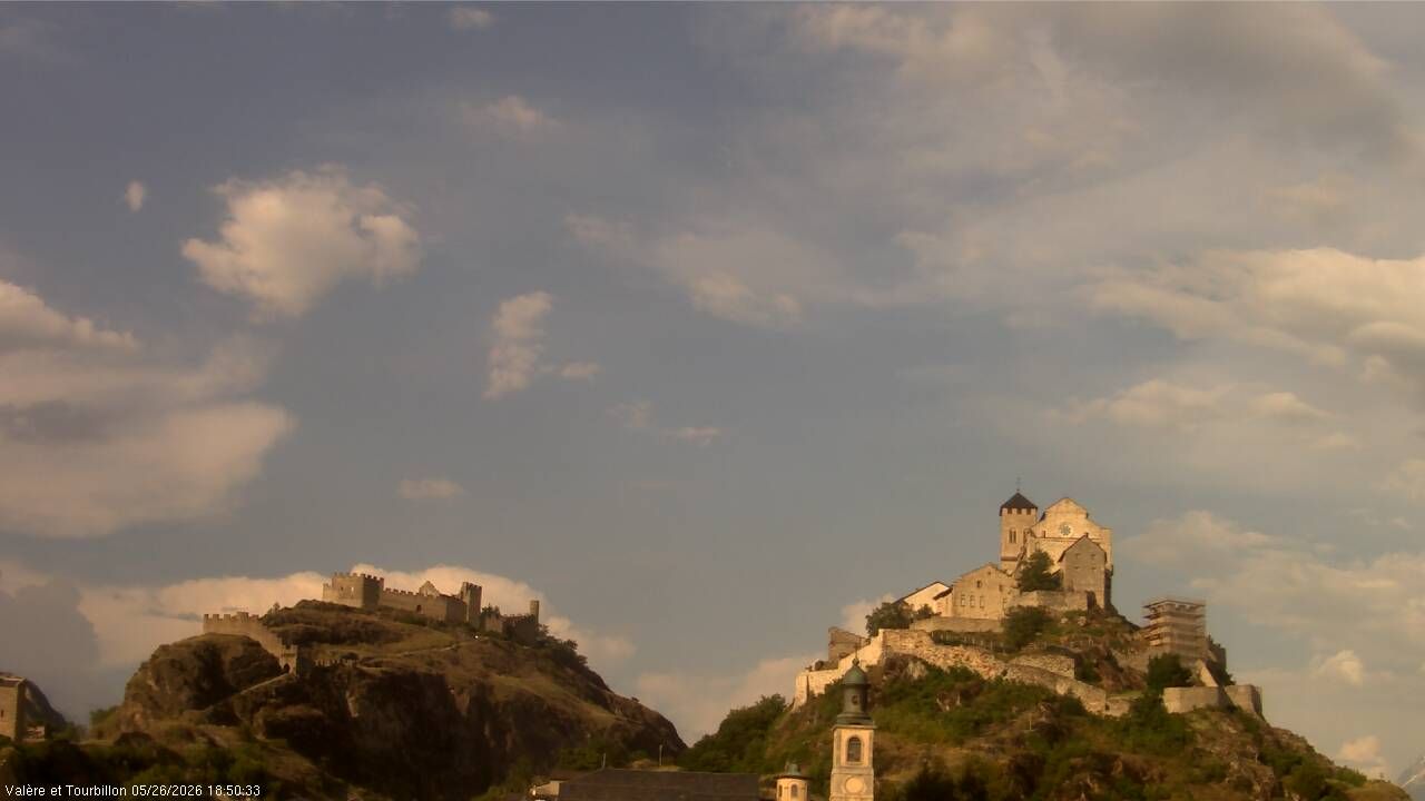 Sitten › Süden: Château de Tourbillon