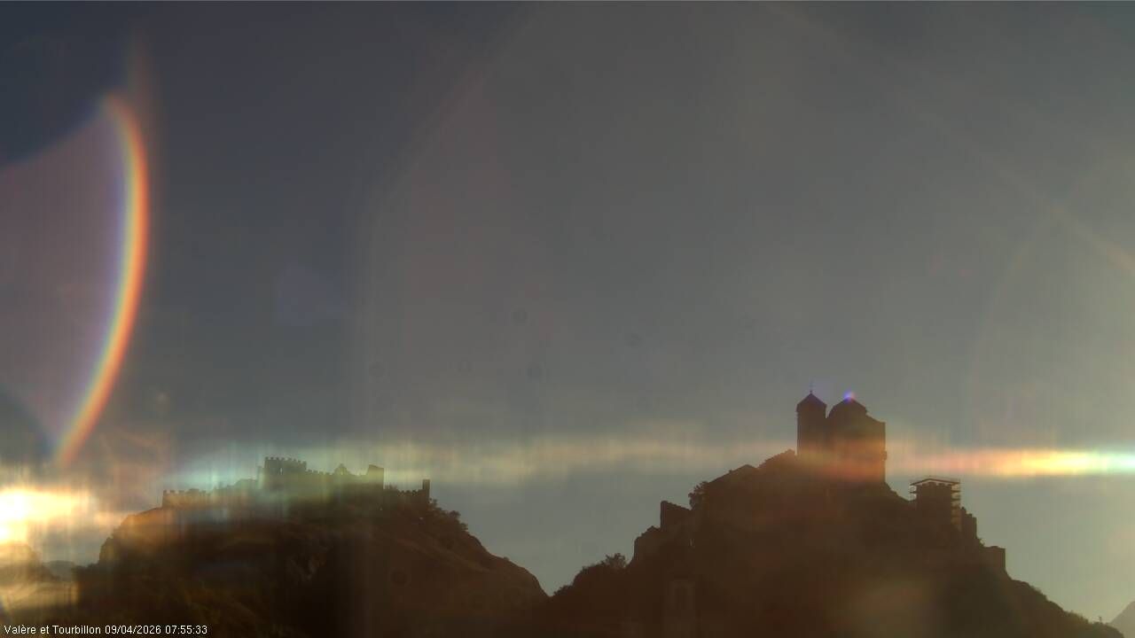 Sitten › Süden: Château de Tourbillon