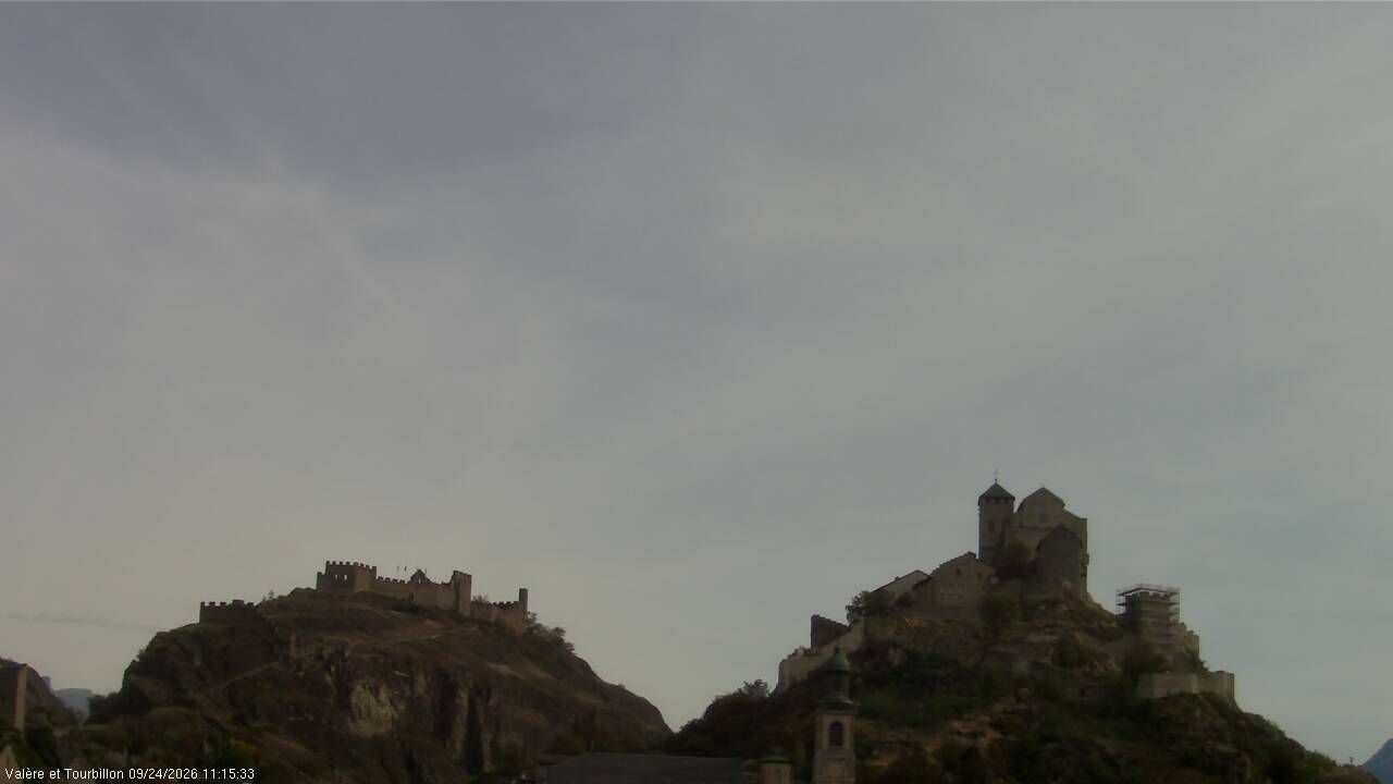 Sitten › Süden: Château de Tourbillon
