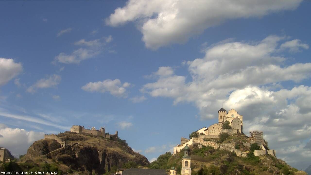 Sitten › Süden: Château de Tourbillon