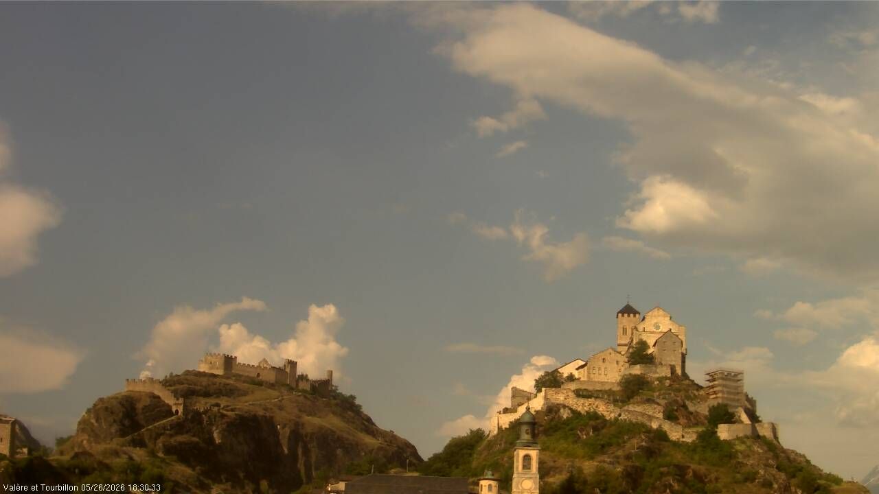 Sitten › Süden: Château de Tourbillon
