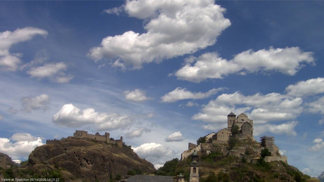 Sitten › Süden: Château de Tourbillon