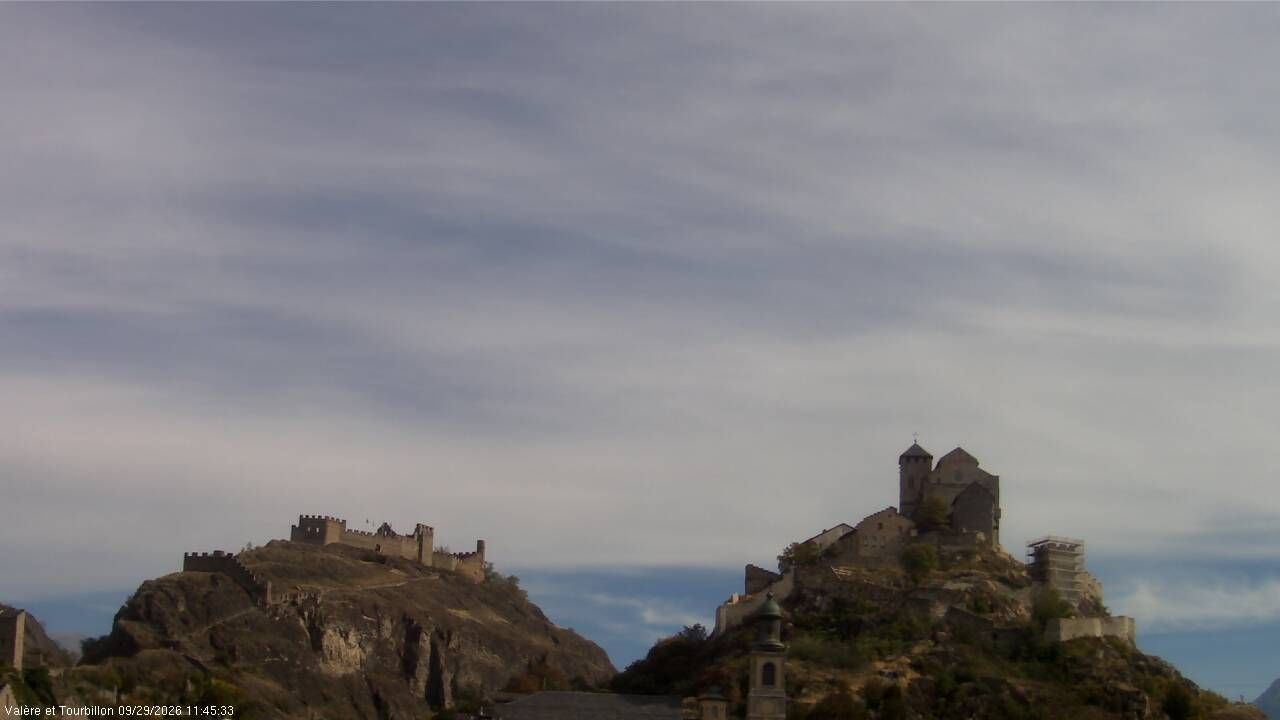 Sitten › Süden: Château de Tourbillon