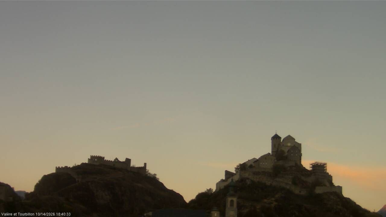 Sitten › Süden: Château de Tourbillon