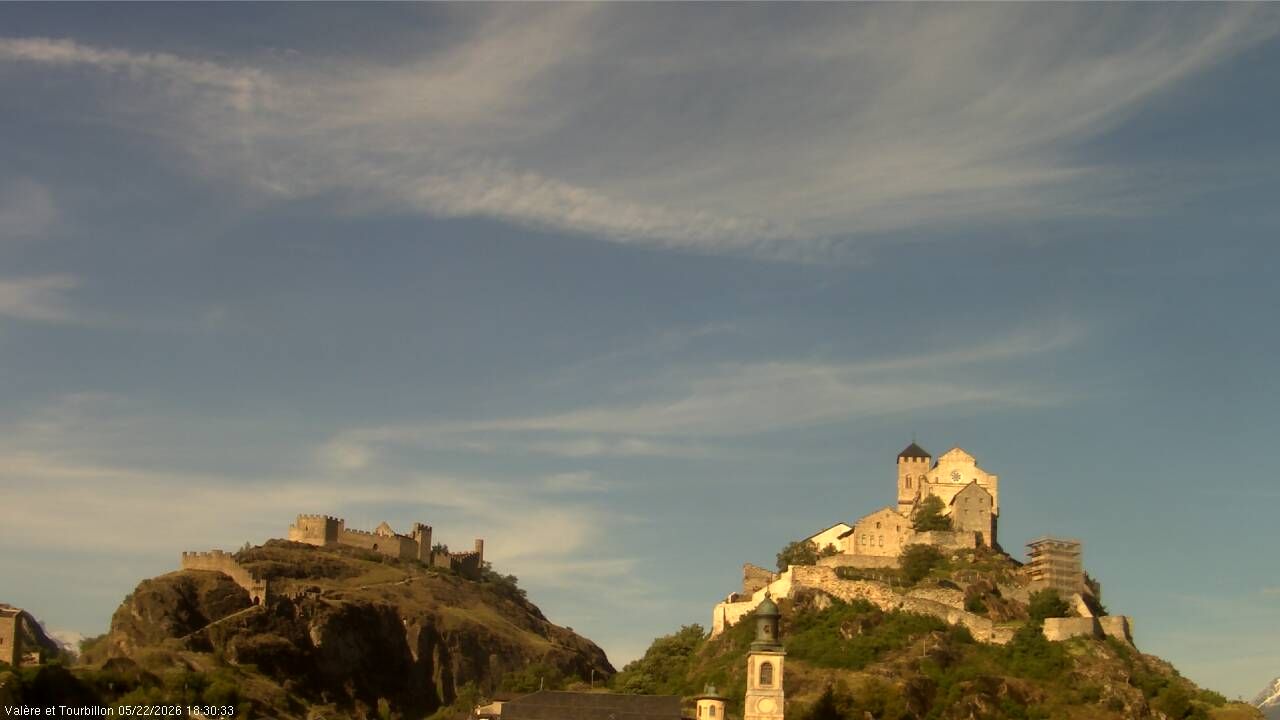 Sitten › Süden: Château de Tourbillon