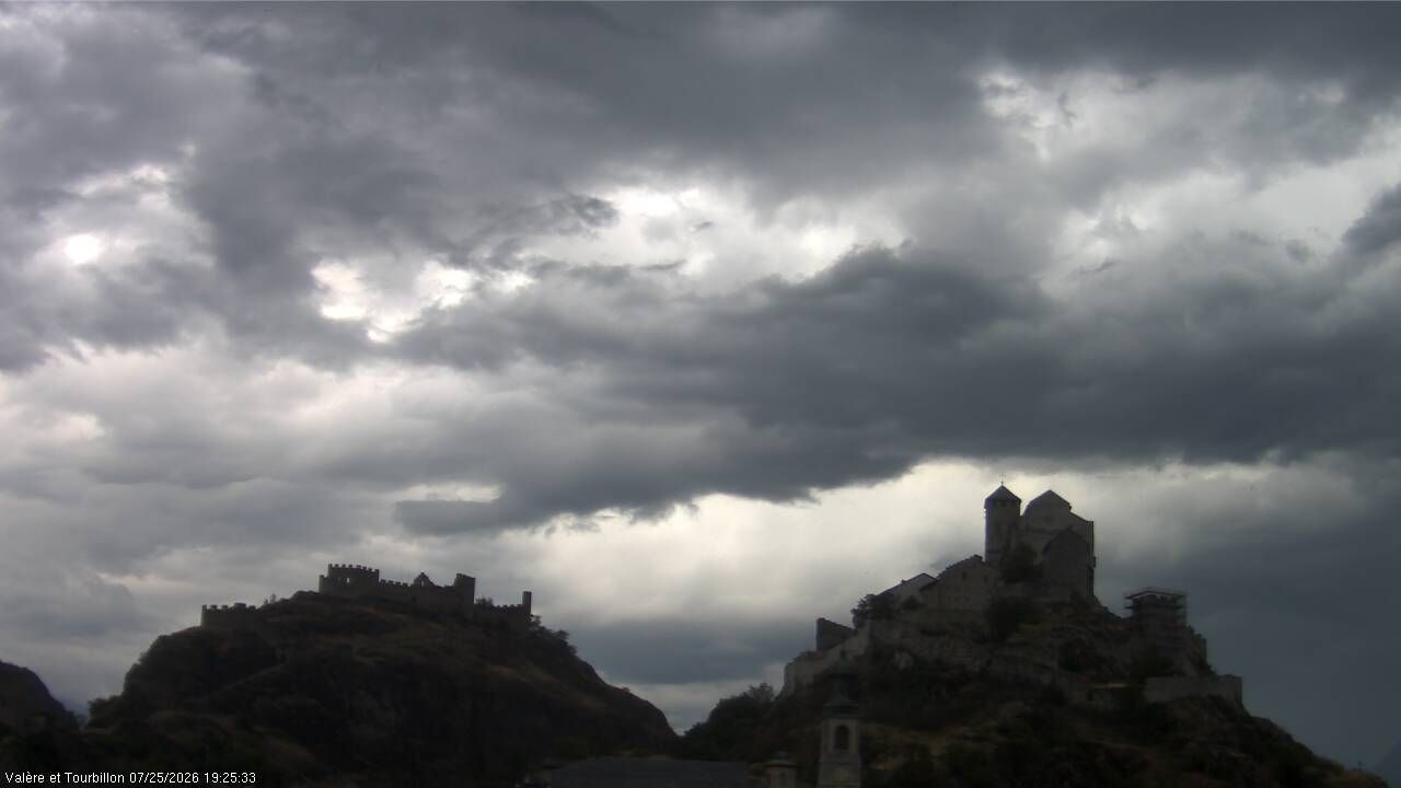 Sitten › Süden: Château de Tourbillon
