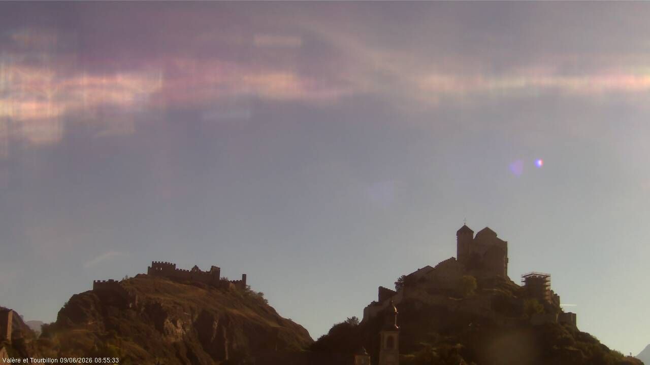 Sitten › Süden: Château de Tourbillon