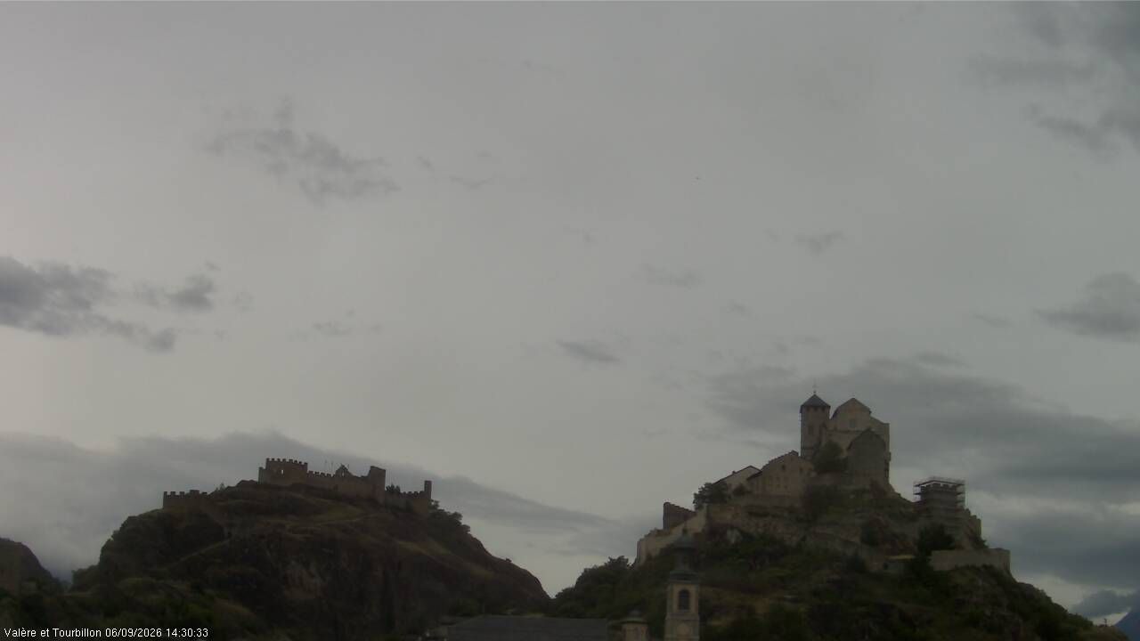 Sitten › Süden: Château de Tourbillon
