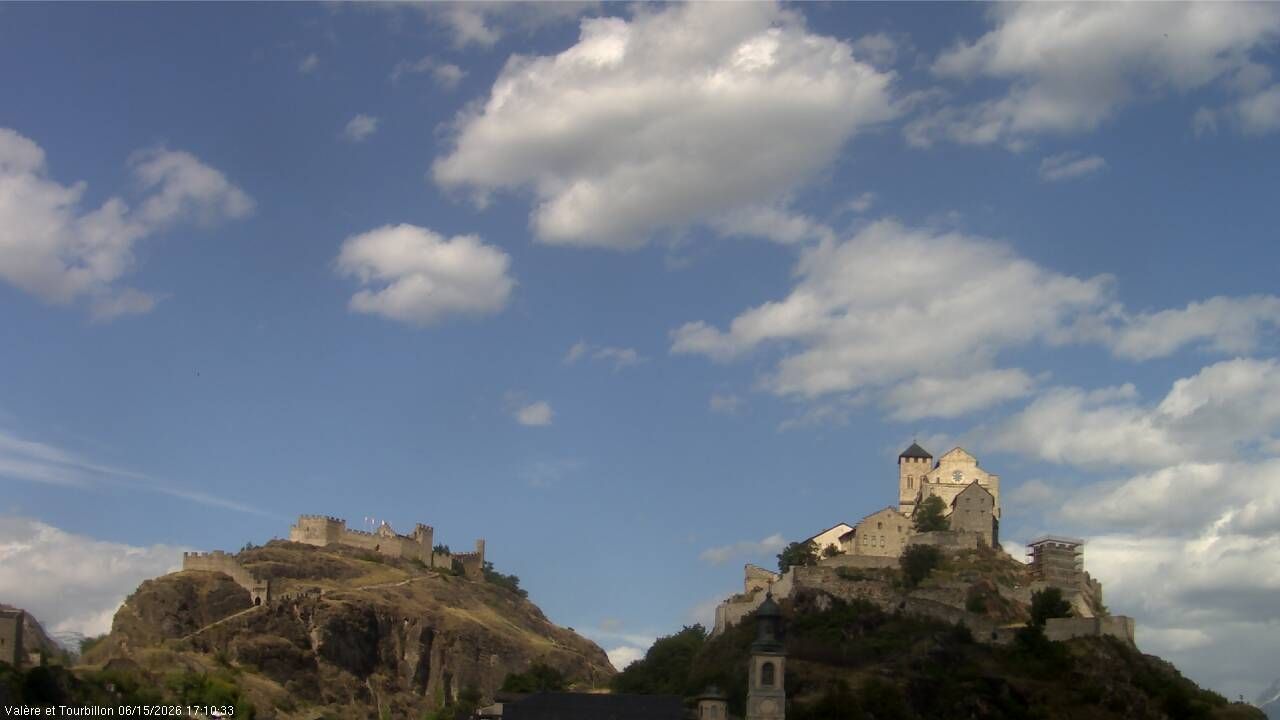 Sitten › Süden: Château de Tourbillon