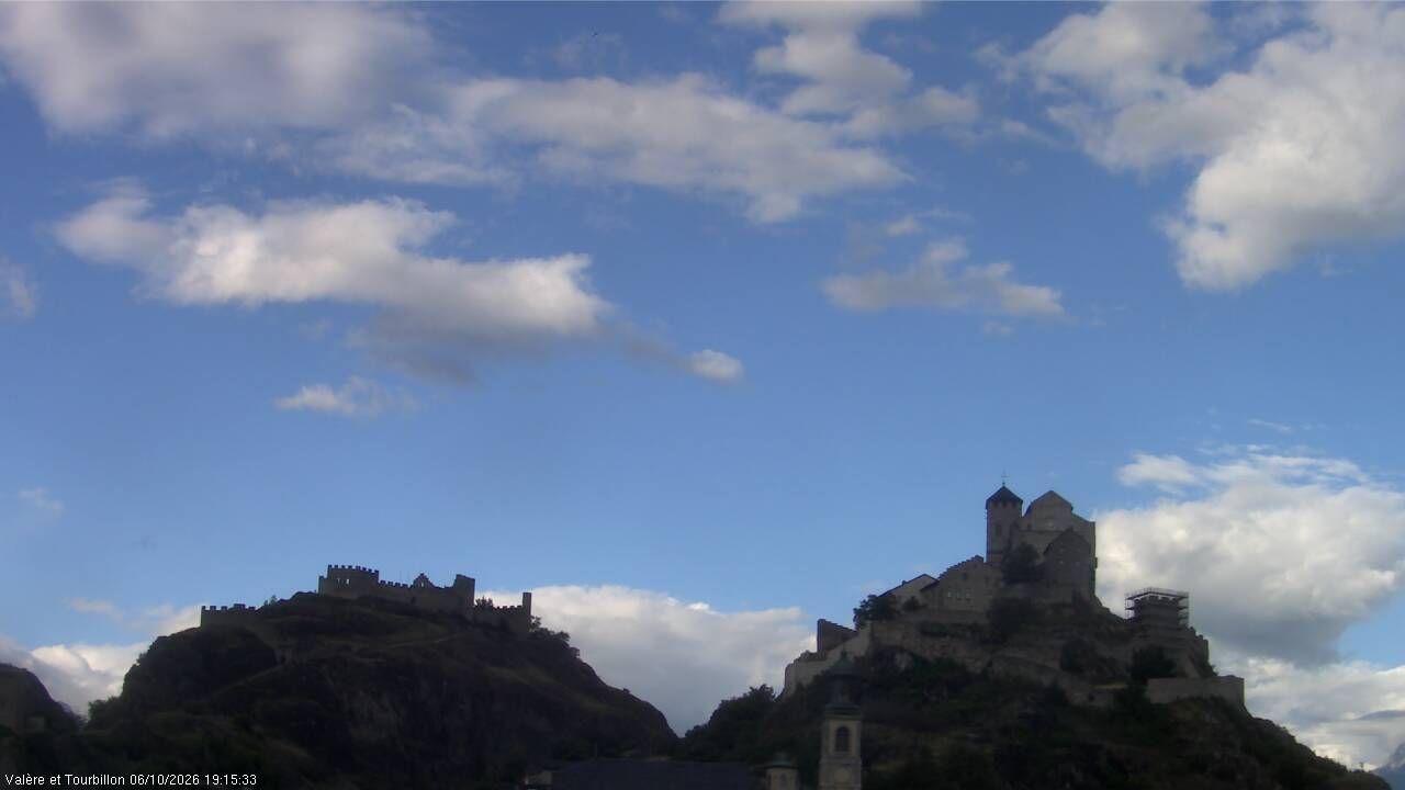 Sitten › Süden: Château de Tourbillon