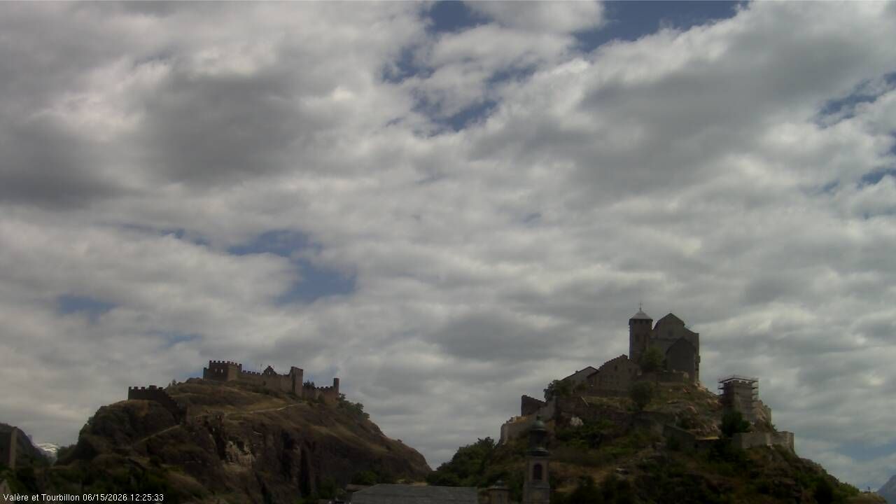 Sitten › Süden: Château de Tourbillon