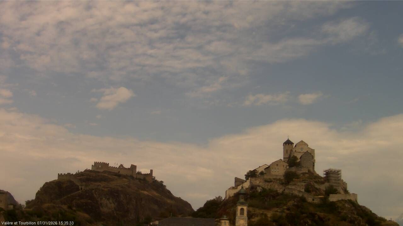 Sitten › Süden: Château de Tourbillon