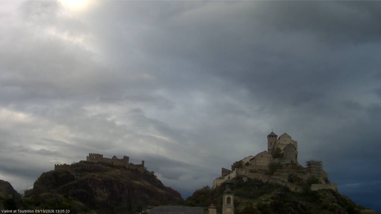 Sitten › Süden: Château de Tourbillon