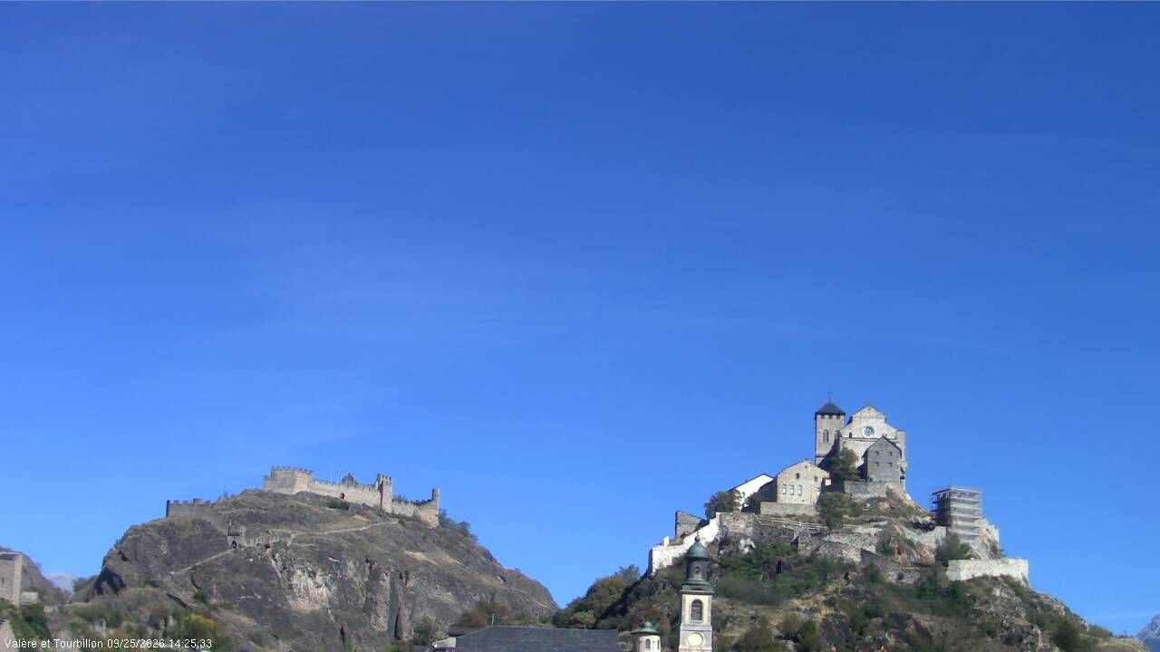 Sitten › Süden: Château de Tourbillon