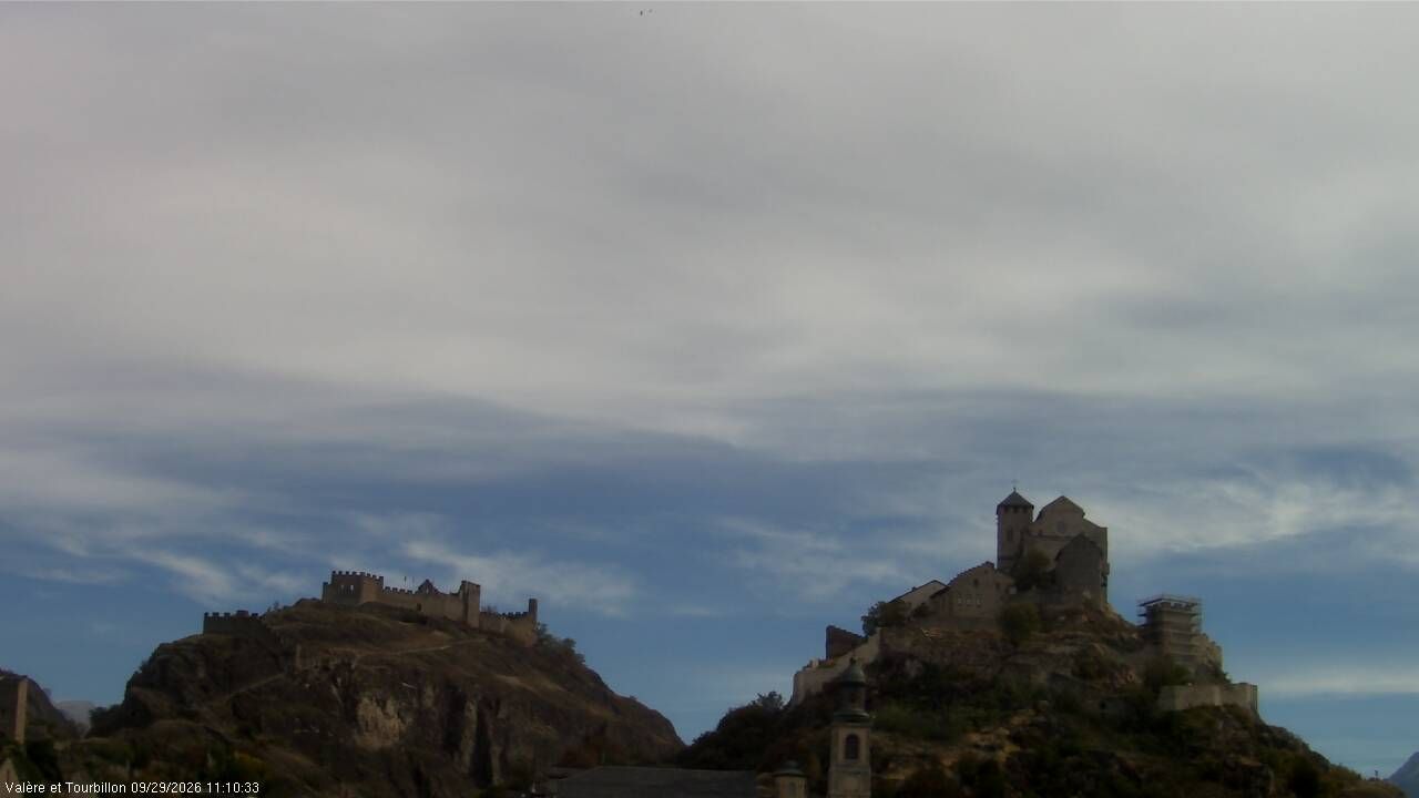 Sitten › Süden: Château de Tourbillon