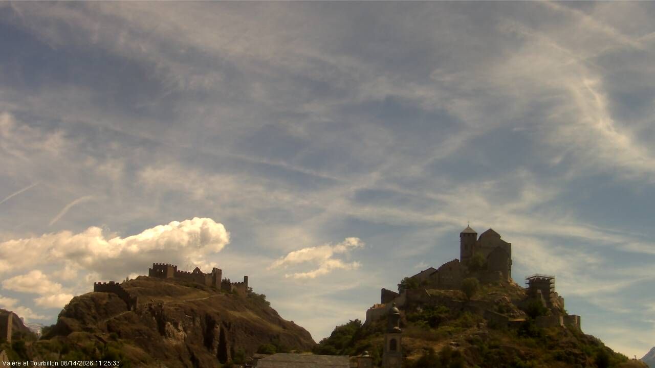 Sitten › Süden: Château de Tourbillon