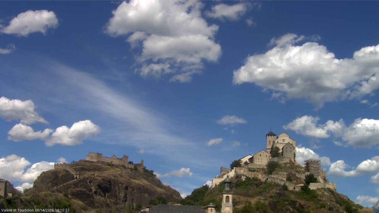 Sitten › Süden: Château de Tourbillon