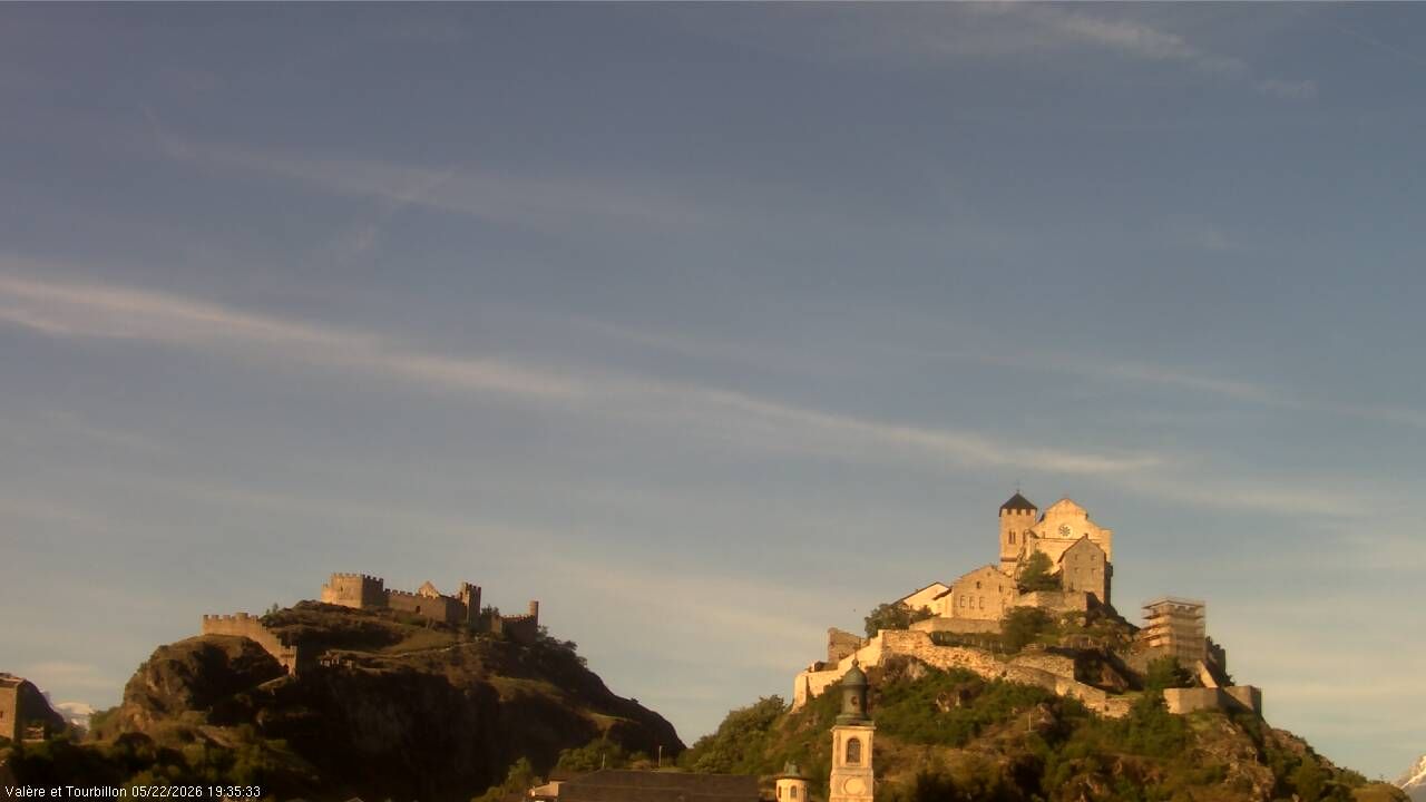 Sitten › Süden: Château de Tourbillon