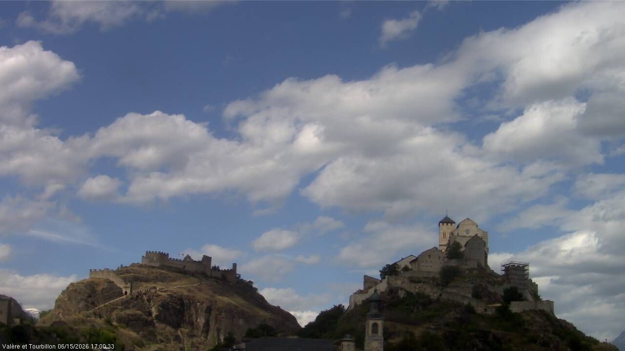 Sitten › Süden: Château de Tourbillon