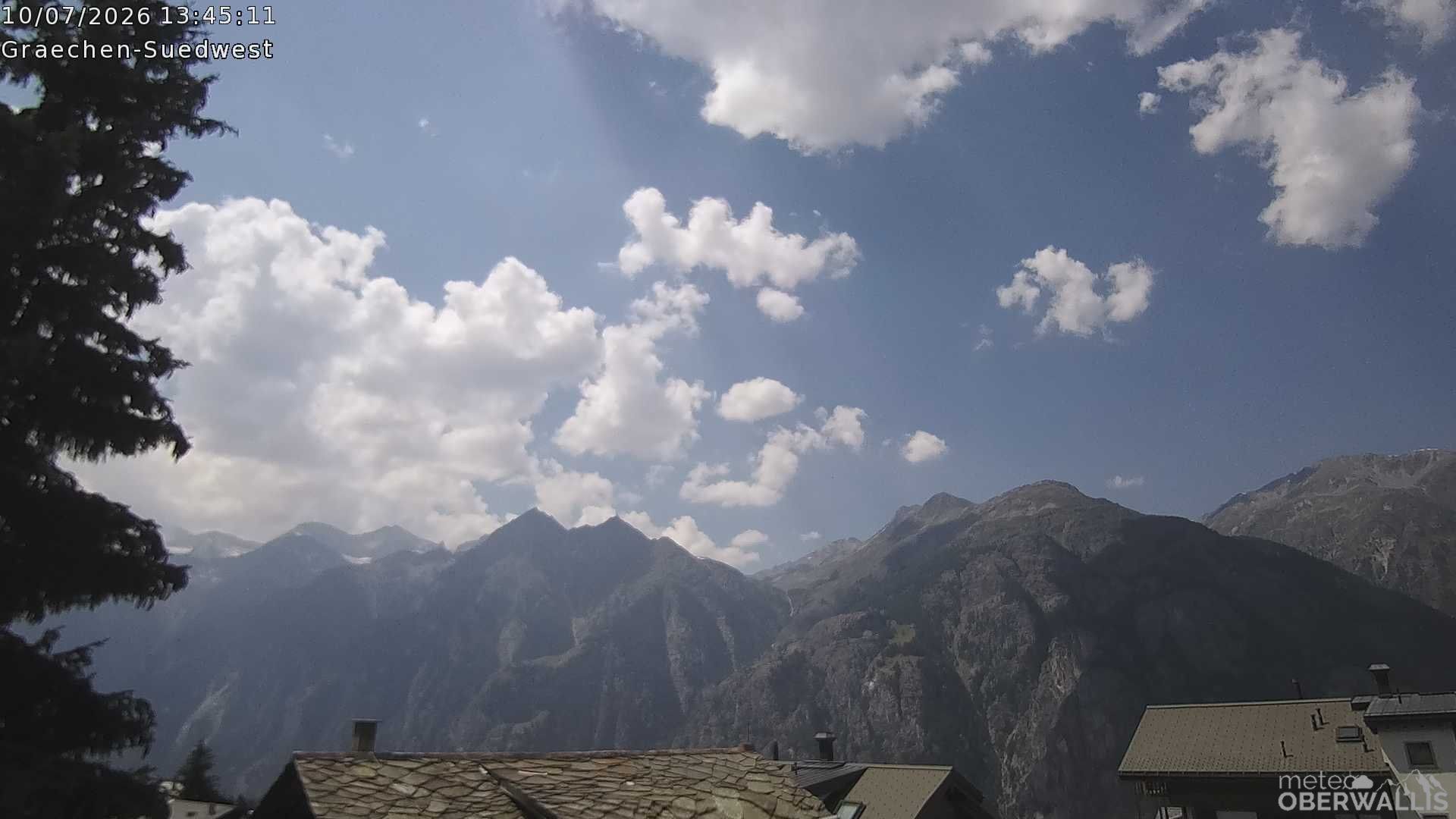 Grächen › Süden: Wettercam