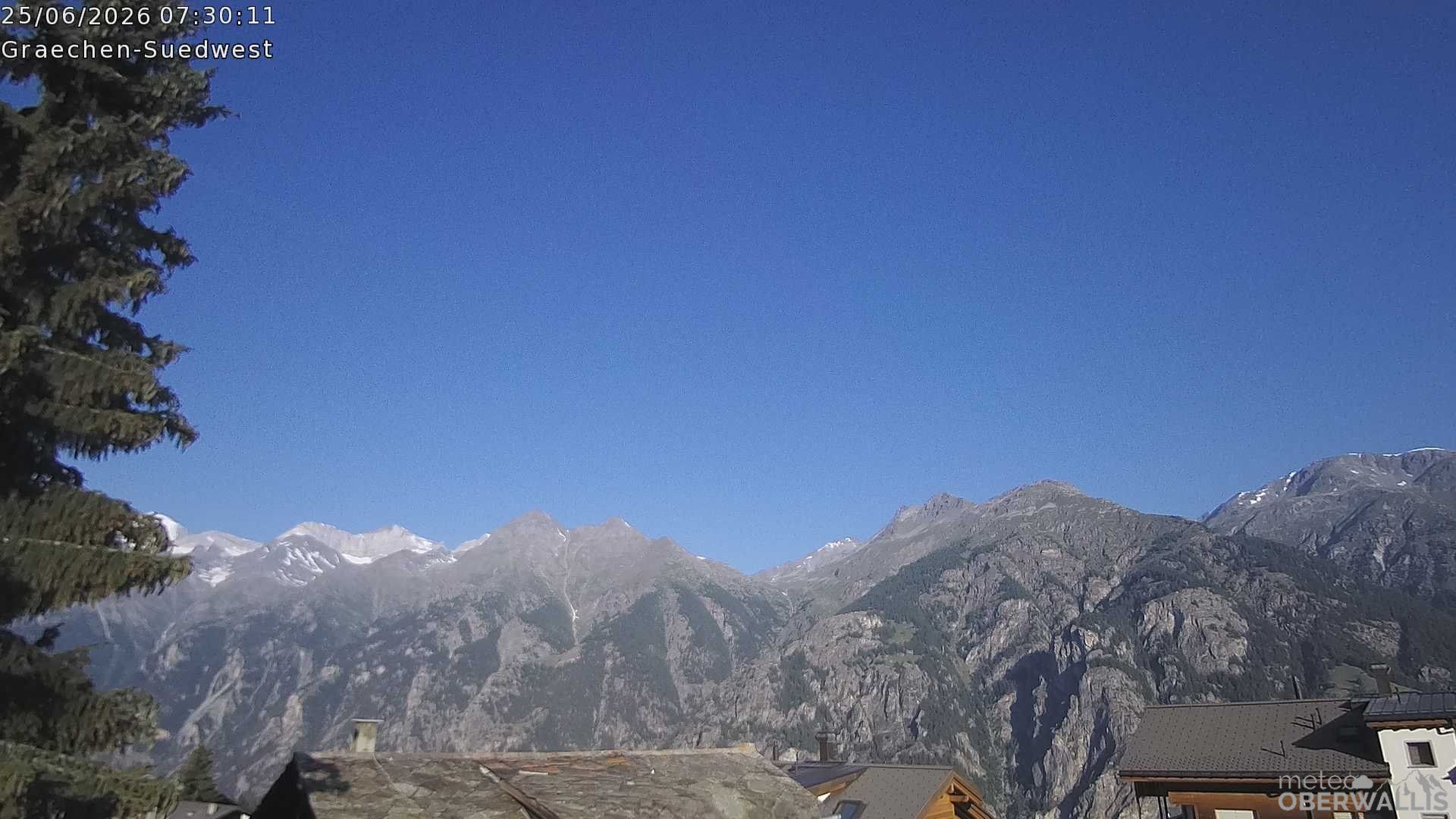 Grächen › Süden: Wettercam