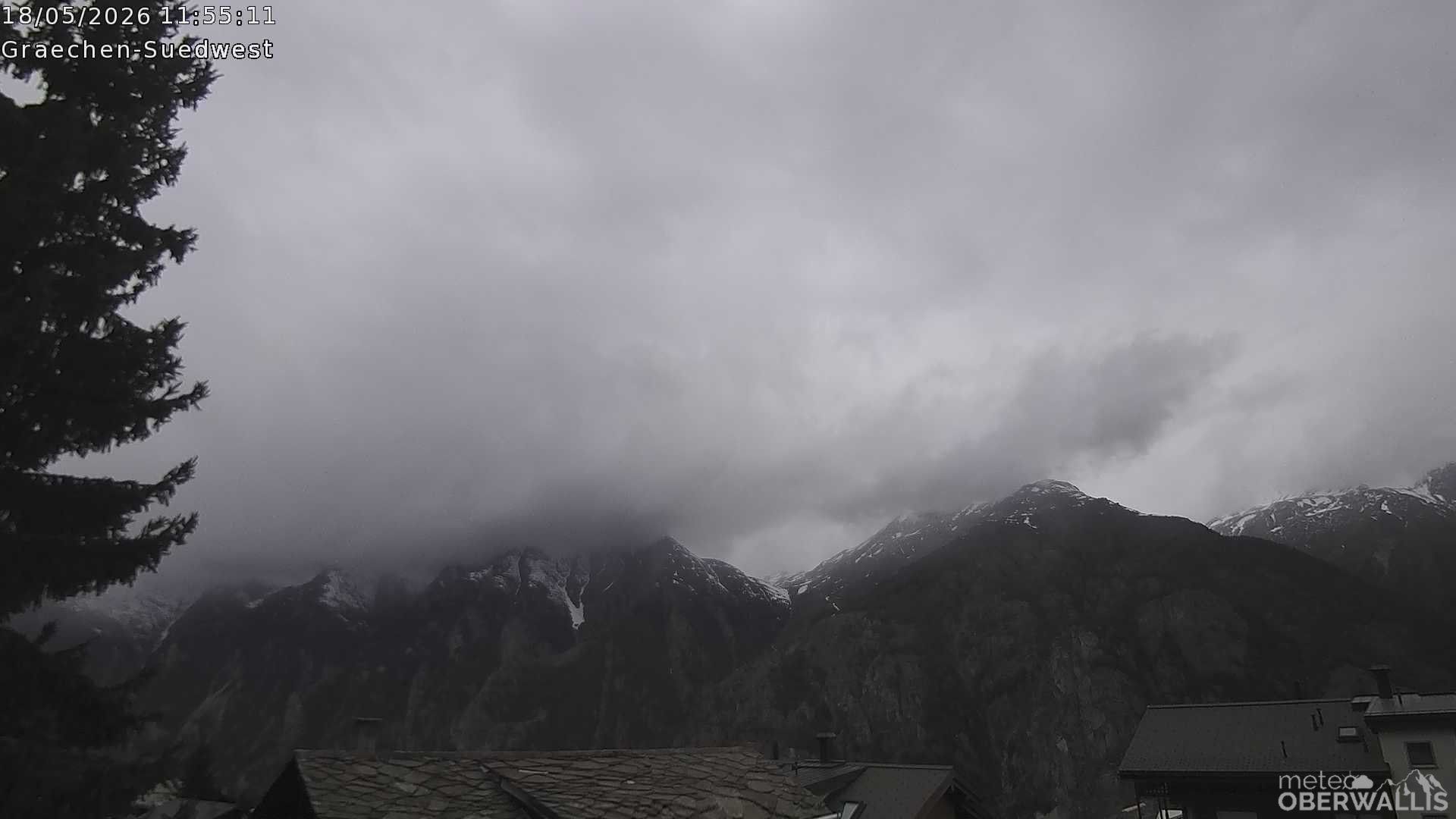 Grächen › Süden: Wettercam