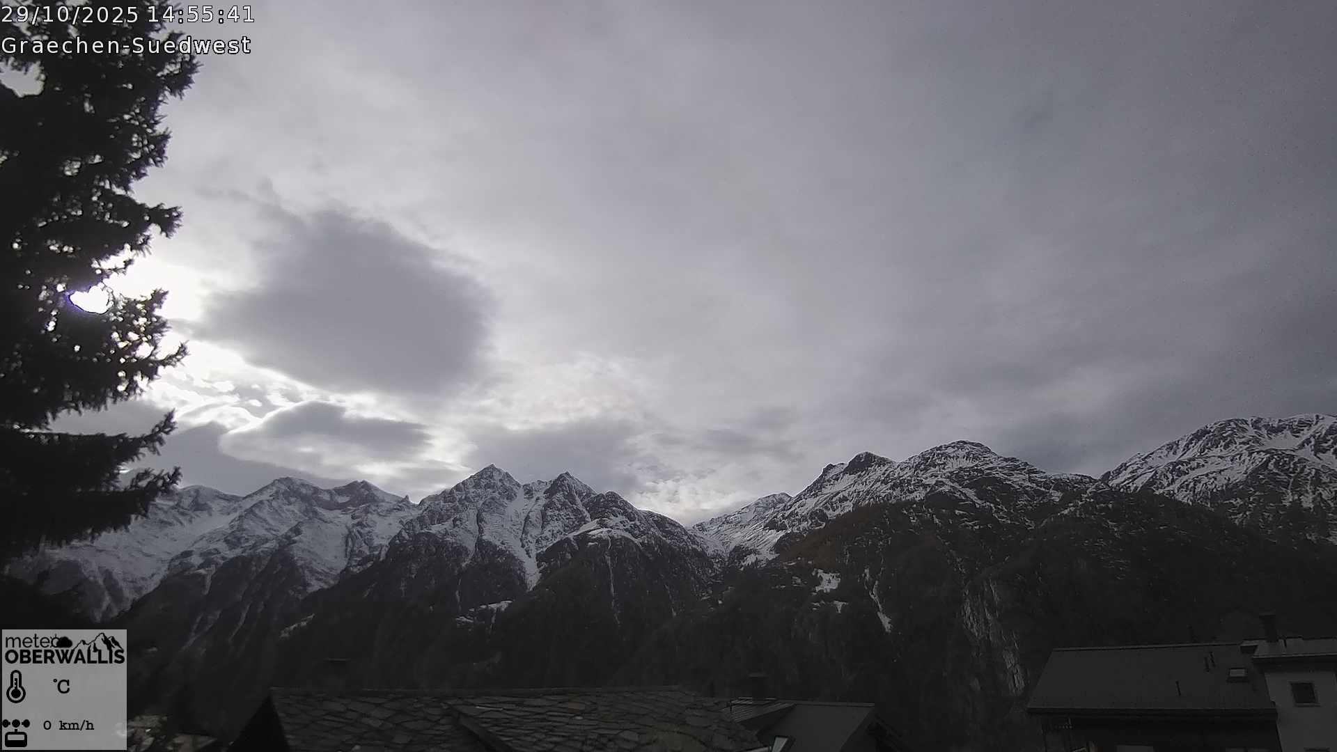 Grächen › Süd: Wettercam