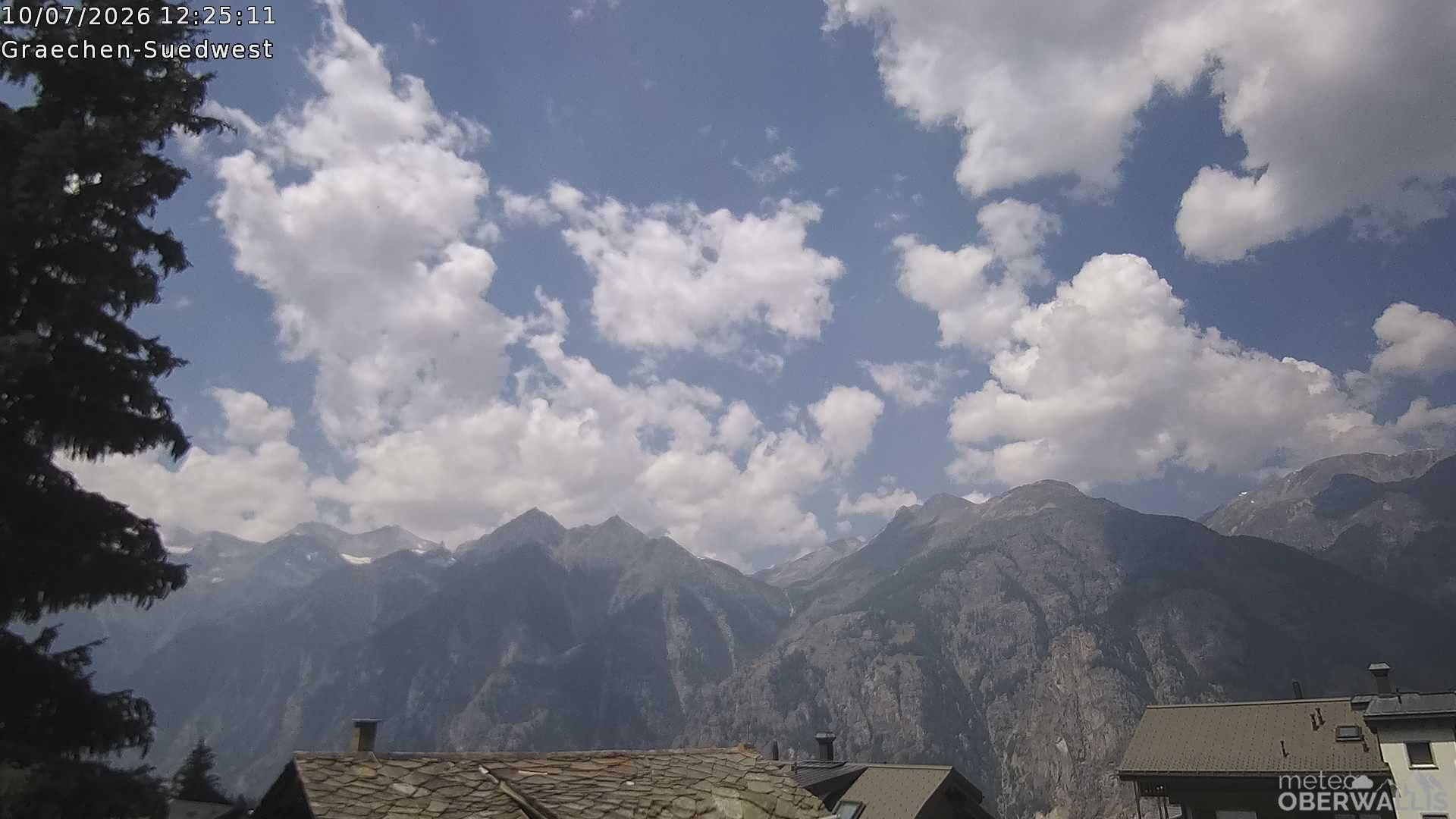 Grächen › Süden: Wettercam