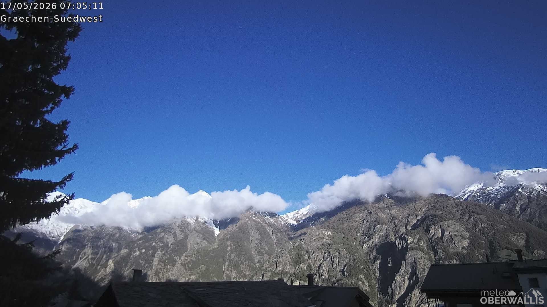 Grächen › Süden: Wettercam