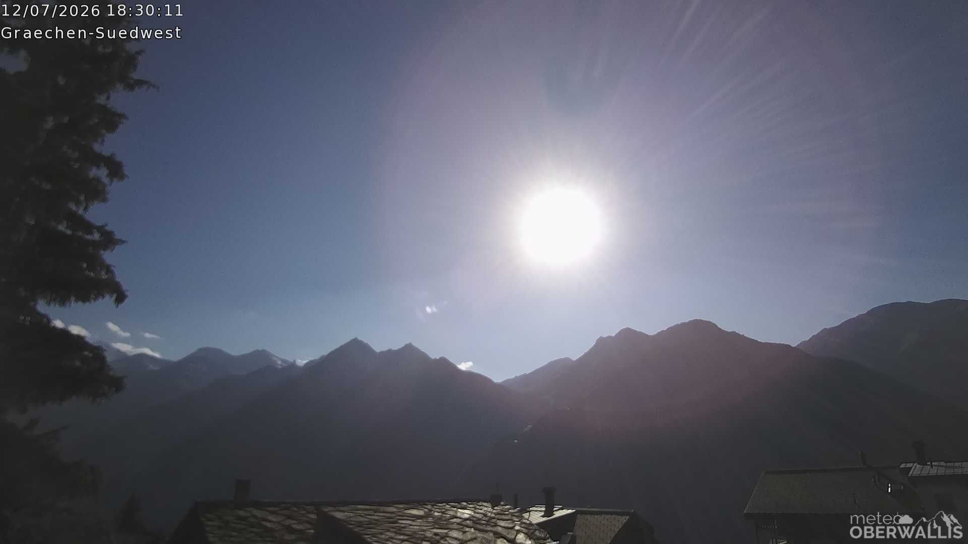 Grächen › Süden: Wettercam
