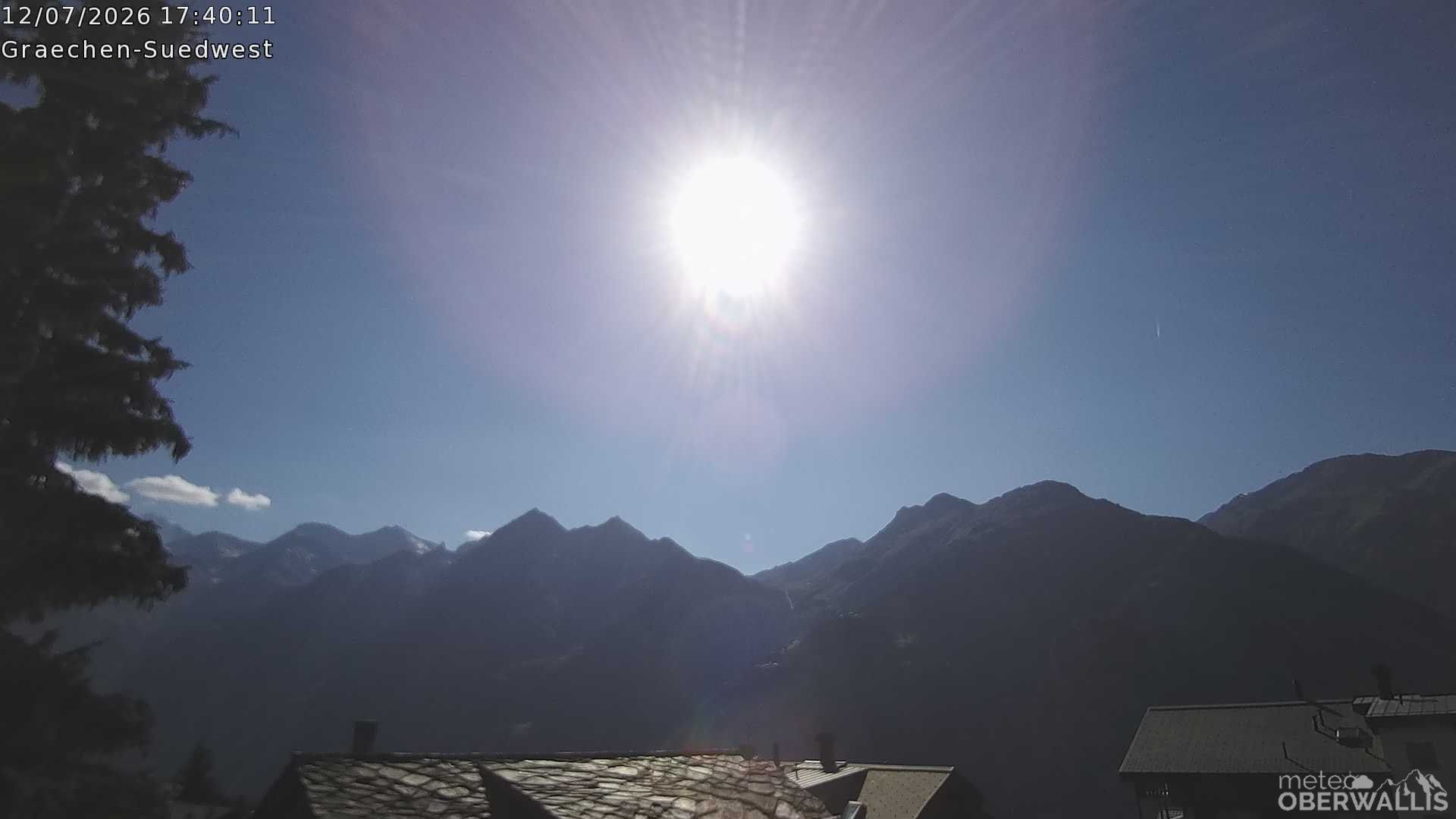 Grächen › Süden: Wettercam